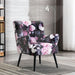 Mario Chepstow Red Floral Armchair Chairs supplier 175 