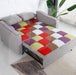 Aspen Multi Colour Stripe Linen Sofa Bed Chairs supplier 175 