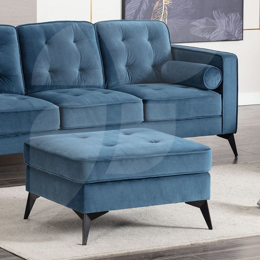 Velvet Midnight Blue Luna Midnight 2 Seater Sofa Sofas supplier 175 