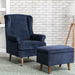 Nina Navy Armchair Chairs supplier 175 