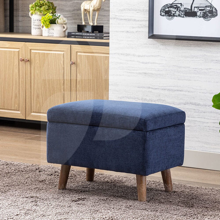 Nina Navy Footstool Chairs supplier 175 