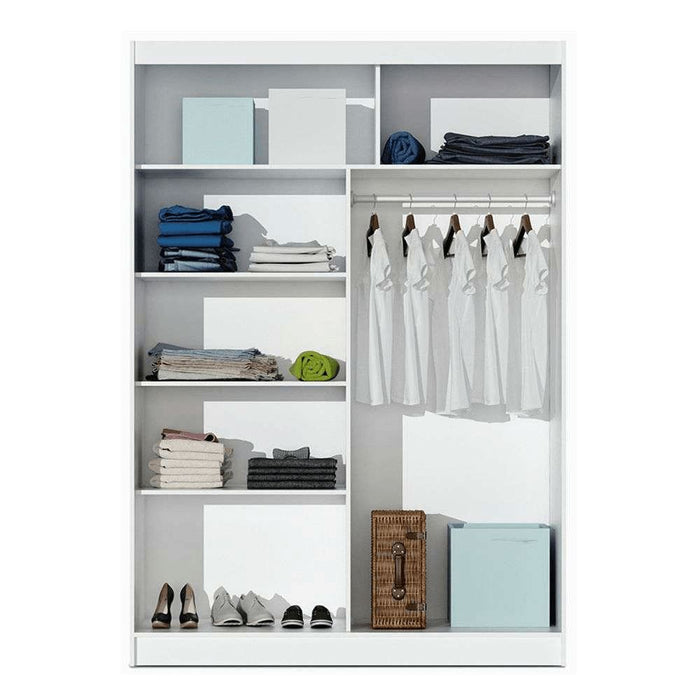 Seville 180cm Wardrobe Black Sliding Wardrobes Home Centre Direct 