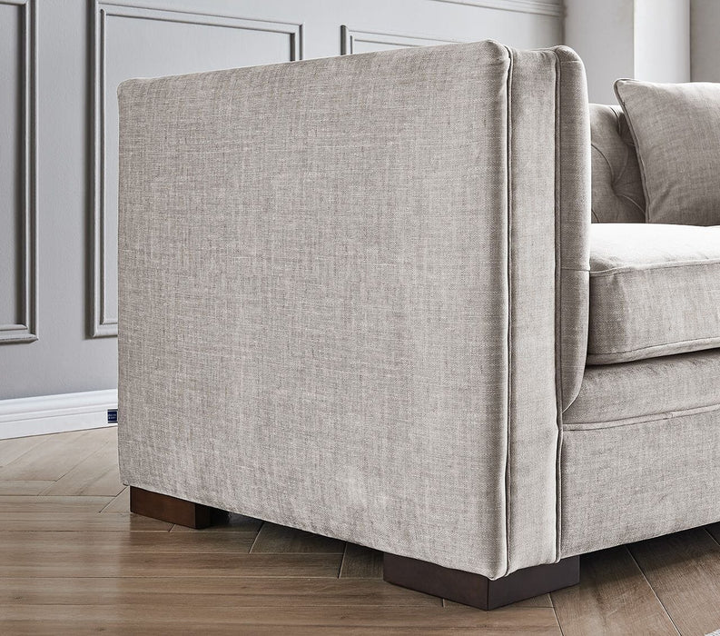 Montreal 2 Seater- Pebble Grey Sofas Derrys 