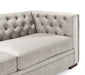 Montreal 3 Seater-Pebble Grey Sofas Derrys 