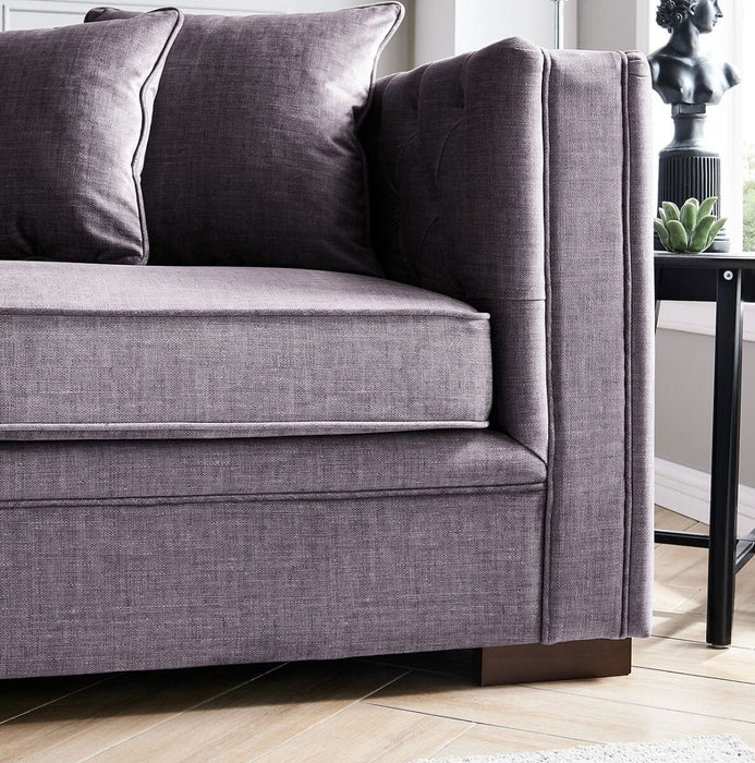 Montreal 3 Seater-Slate Grey Sofas Derrys 