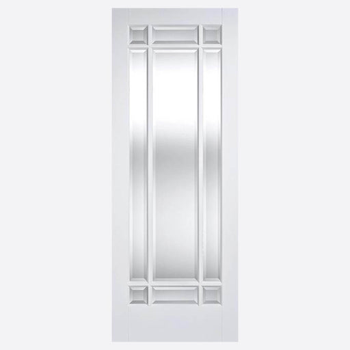 White Manhattan Glazed 9L Internal Doors Home Centre Direct 