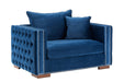 Moscow Snuggle Chair Royal Blue Chairs Derrys 