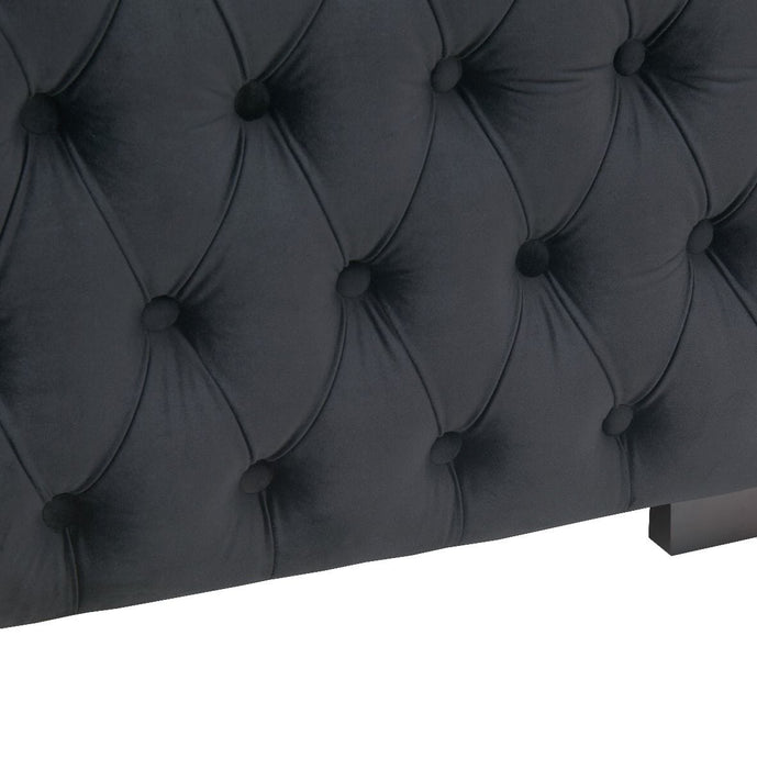 Moscow 2 Seater Sofa - Black Sofas Derrys 