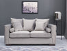 Moscow 2 Seater Sofa - Silver Sofas Derrys 