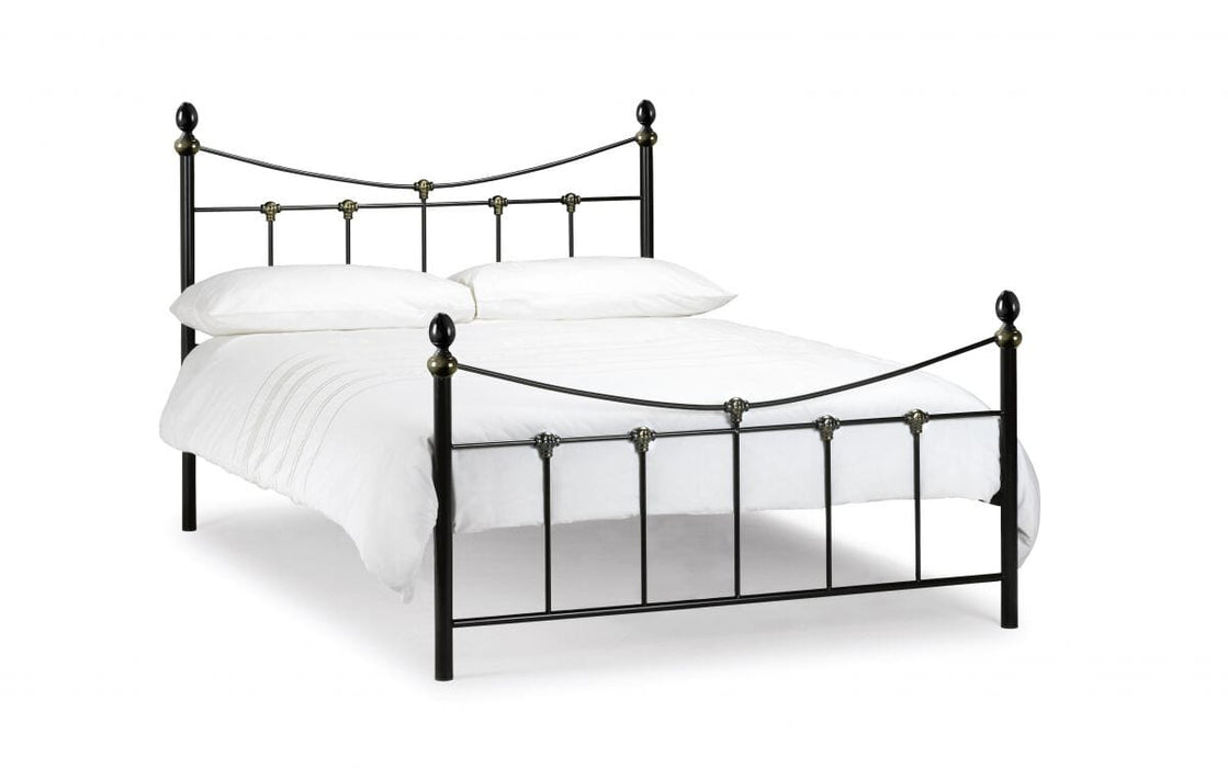 Rebecca Bed Frame 90Cm Black/Gold Bed Frames Julian Bowen V2 