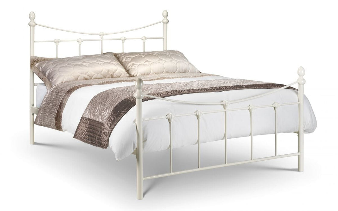 Rebecca Bed Frame 90Cm Stone White Bed Frames Julian Bowen V2 