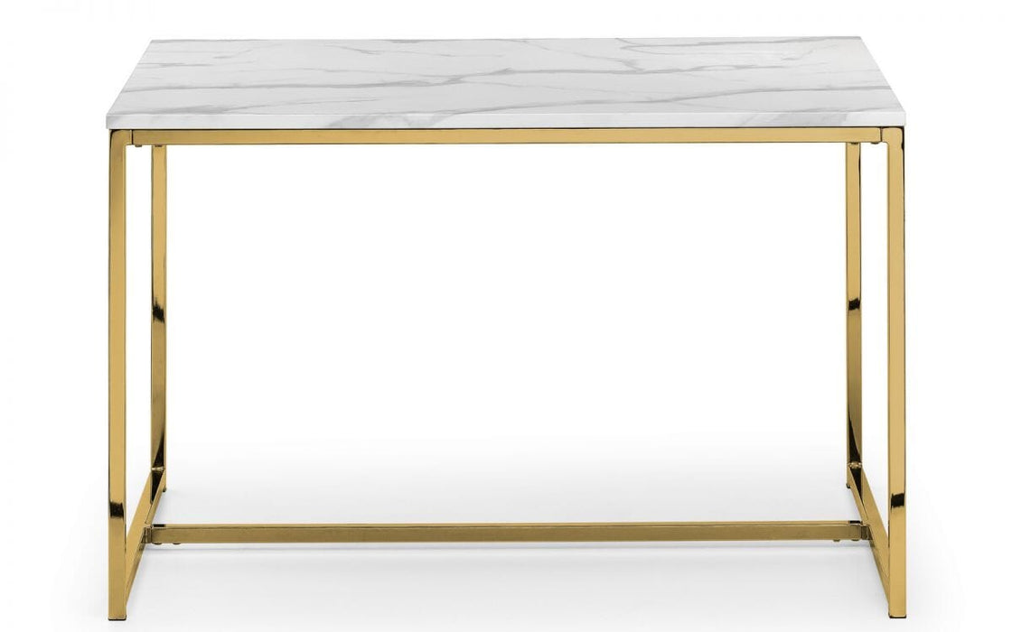 Scala Gold Dining Table Dining Tables Julian Bowen V2 