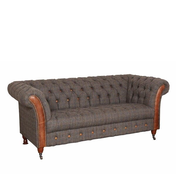 Chester Club 2 Seater Sofa - Moreland Harris Tweed Sofas Supplier 172 