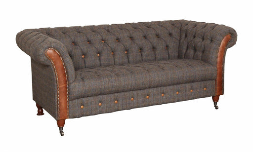 Chester Club 3 Seater Sofa -Moreland Harris Tweed Sofas Supplier 172 