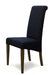 Italia Charcoal Fabric Chair Dining Chair GBH 