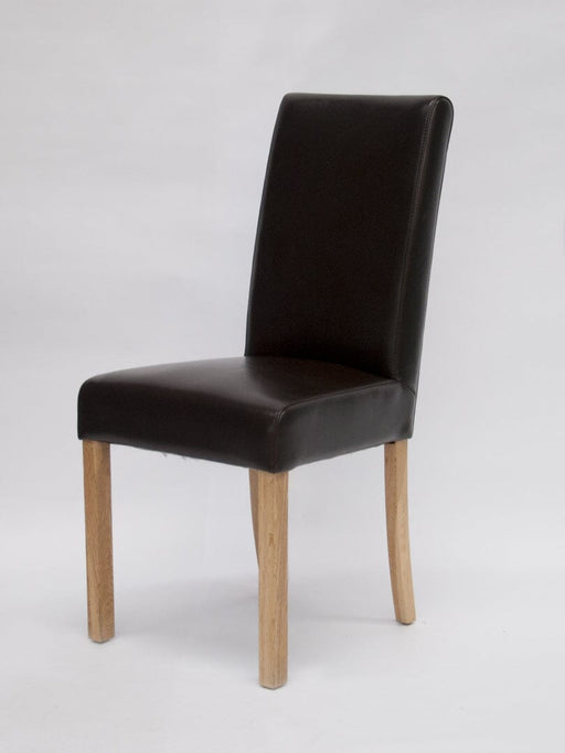 Marianna (Brown) Leather Dining Chair – BYCAST Dining Chair GBH 