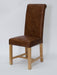 Henley Mocha Dining Chair – FULL LEATHER Dining Chair GBH 