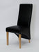 Wave Noir Dining Chair – MATT BONDED Dining Chair GBH 