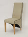 Wave Bone/Noir Contrast piping Dining Chair Dining Chair GBH 