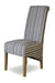 Striped Fabric Richmond Chair (NATURAL) Dining Chair GBH 