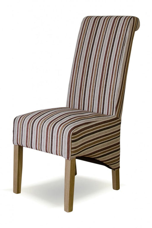 Striped Fabric Richmond Chaiir (ROYALE) Dining Chair GBH 