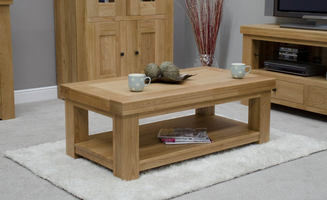 Bordeaux 4 x 2 Coffee Table with shelf Coffee Tables GBH 