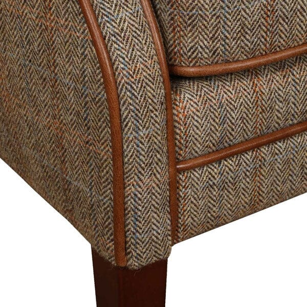 Elston Chair - Hunting Lodge Harris Tweed Arm Chairs Supplier 172 