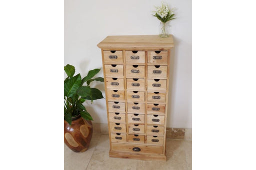 25 Draw Cabinet - Unfinished Chest of Drawers Sup170 