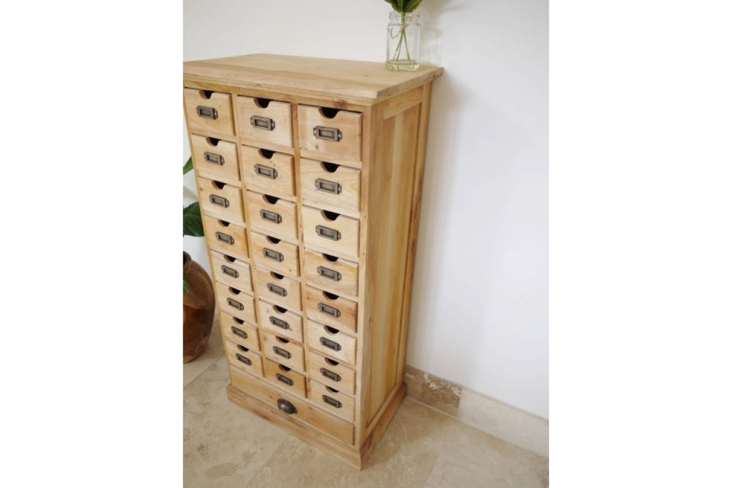 25 Draw Cabinet - Unfinished Chest of Drawers Sup170 