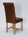 Henley Mocha Dining Chair – FULL LEATHER Dining Chair GBH 