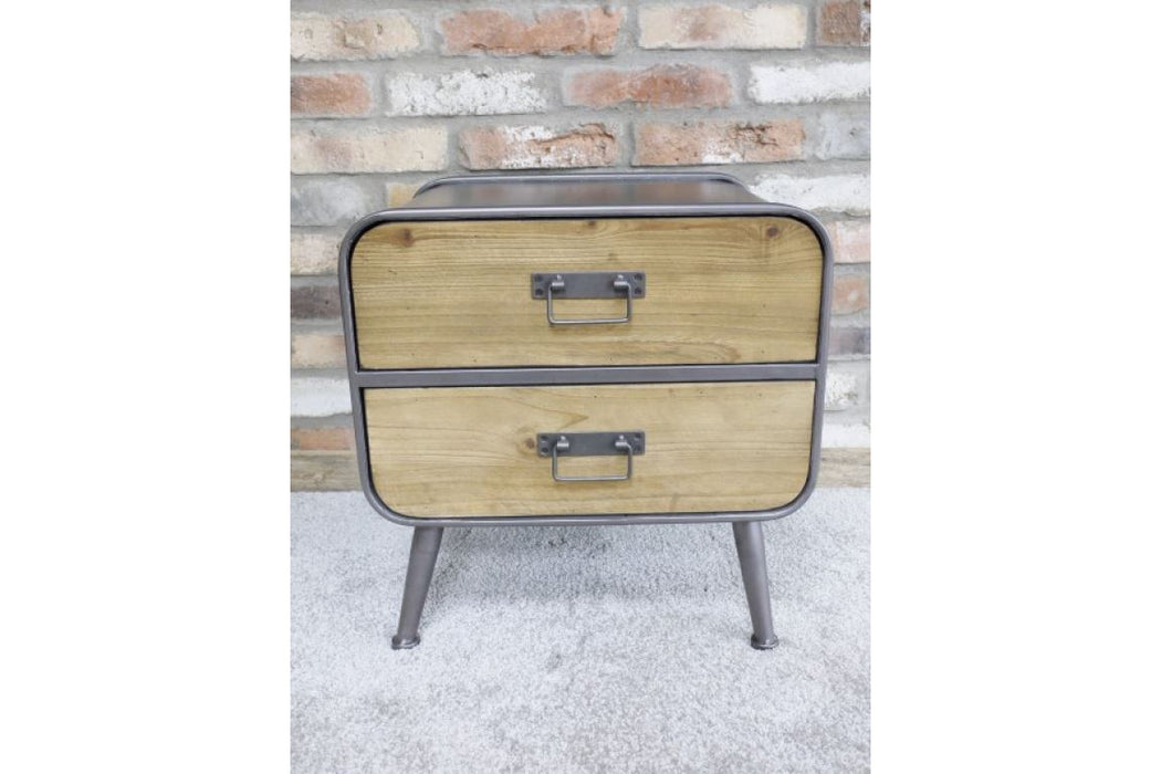 Small Retro Industrial Cabinet Bedside Cabinet Sup170 