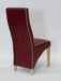 Wave Ruby/Bone Contrast piping Dining Chair Dining Chair GBH 