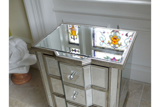 Mirrored Bedside Bedside Cabinet Sup170 