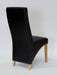 Wave Noir Dining Chair – MATT BONDED Dining Chair GBH 