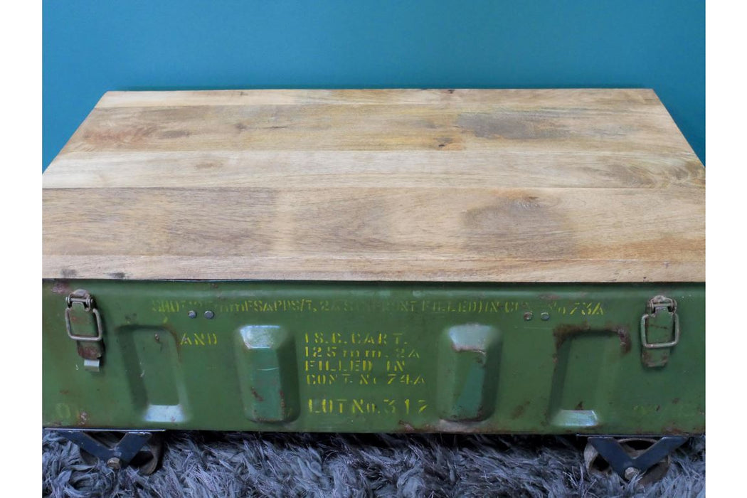 Military Coffee / Side Table Coffee Tables Sup170 