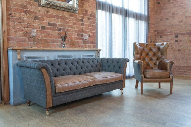 Granby 3 Seater Sofa - Moreland Harris Tweed Sofas Supplier 172 