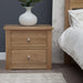 Torino 2 Drawer Wide Bedside Cabinet Bedside Cabinet GBH 