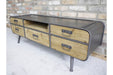 Retro Industrial Low Cabinet Sideboard Sup170 