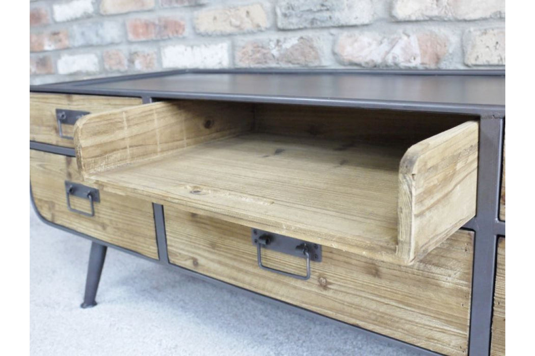 Retro Industrial Low Cabinet Sideboard Sup170 