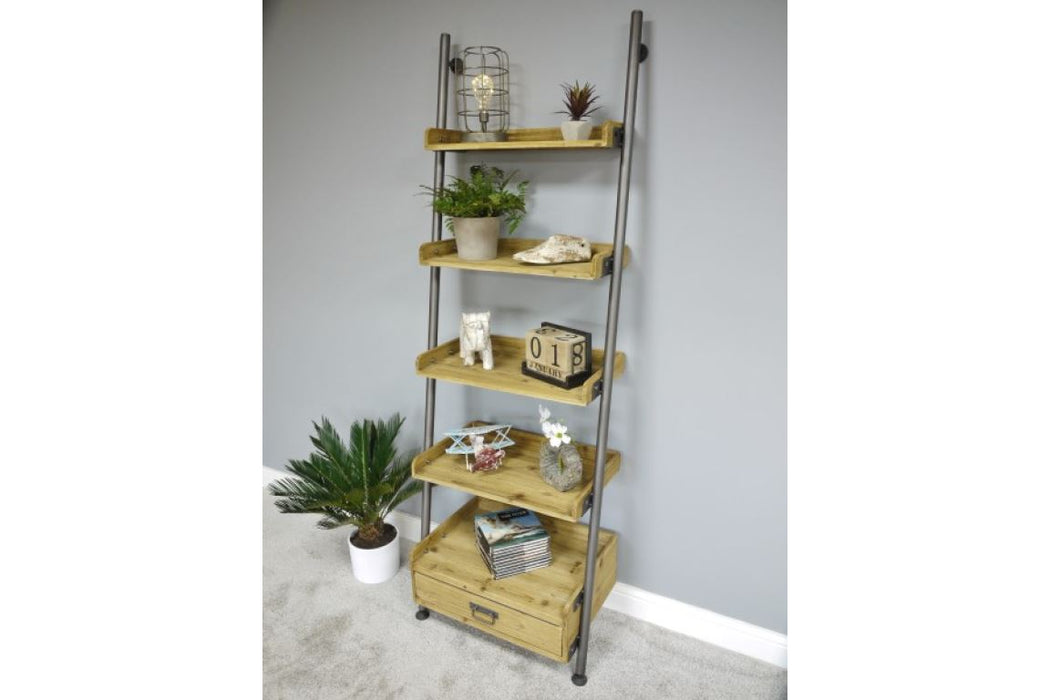 Ladder Style Shelves Wall Rack Sup170 