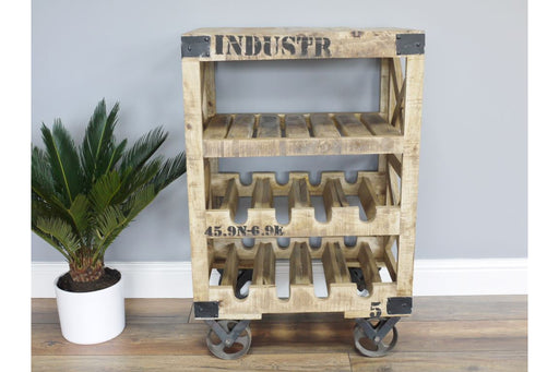 Industrial Wine Trolley Wine Racks Sup170 