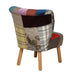 Belton Patchwork Chair Accent Chair Supplier 172 