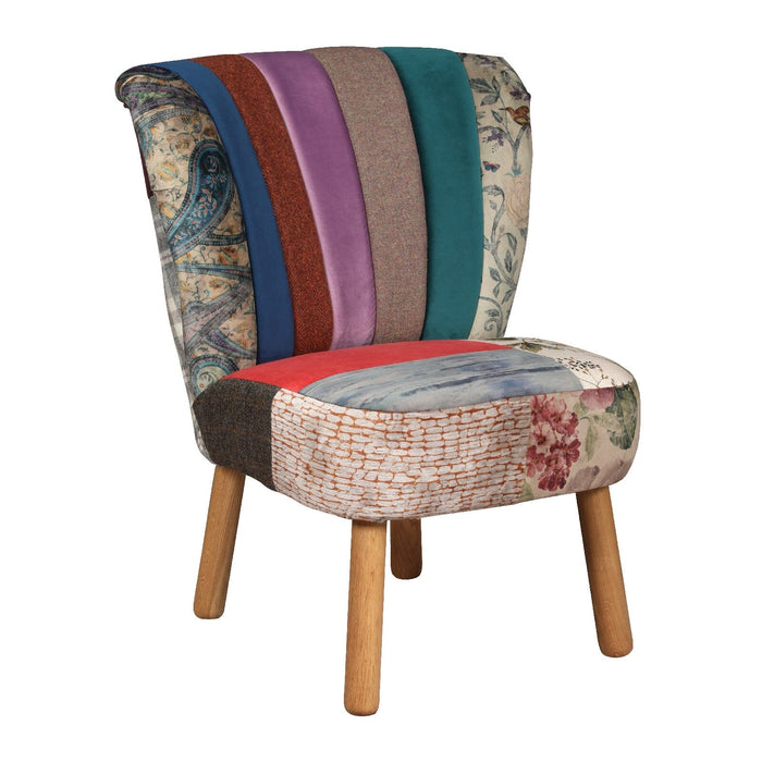 Belton Patchwork Chair Accent Chair Supplier 172 