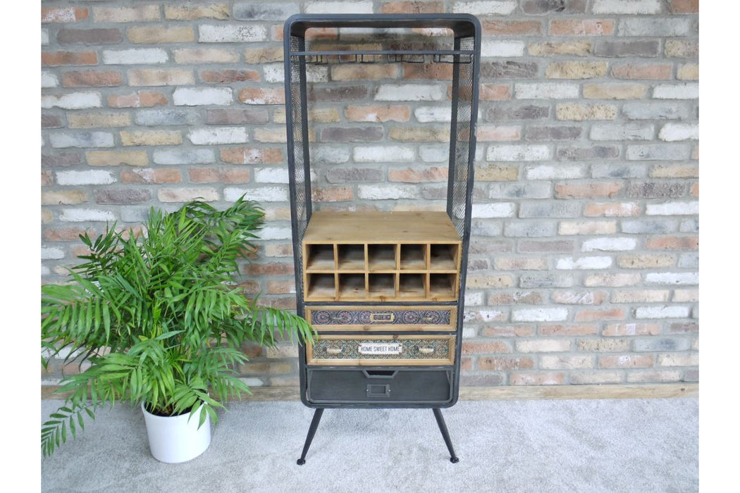 Industrial Wine Cabinet Wine Racks Sup170 