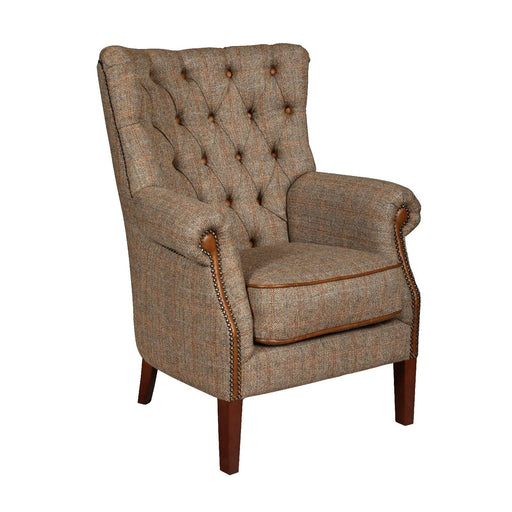 Hexham Chair - Hunting Lodge Harris Tweed Arm Chairs Supplier 172 