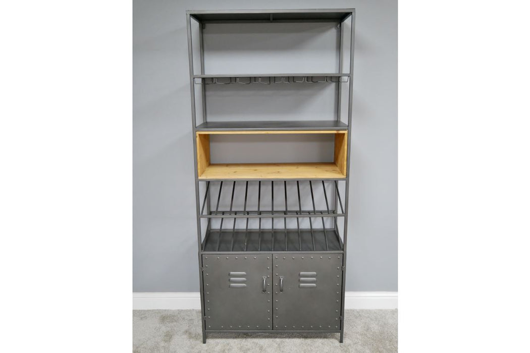 Retro Industrial Wine Cabinet Wine Racks Sup170 