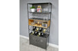 Retro Industrial Wine Cabinet Wine Racks Sup170 