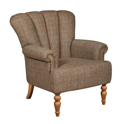 Lily Petite Size Chair - Hunting Lodge Harris Tweed Arm Chairs Supplier 172 
