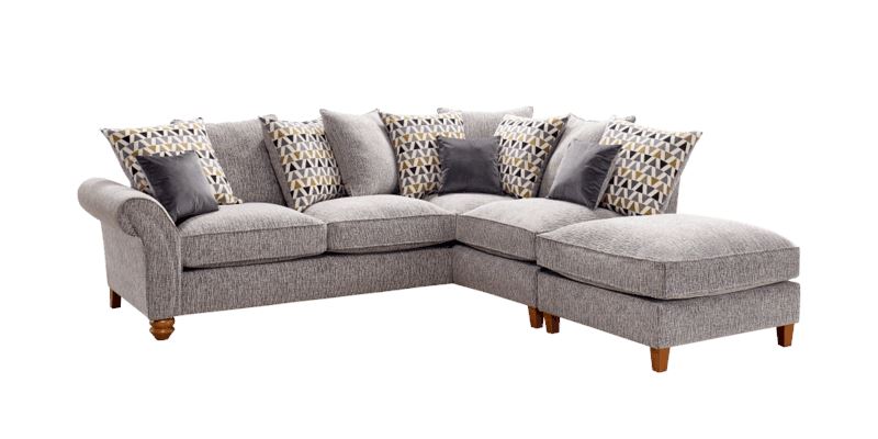 Vegas LARGE ARMLESS CHAISE GROUP Corner Sofa supplier 145 