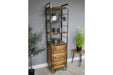 Industrial Bookcase Wall Rack Sup170 